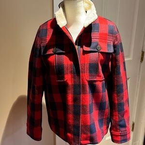J.Crew buffalo plaid jacket